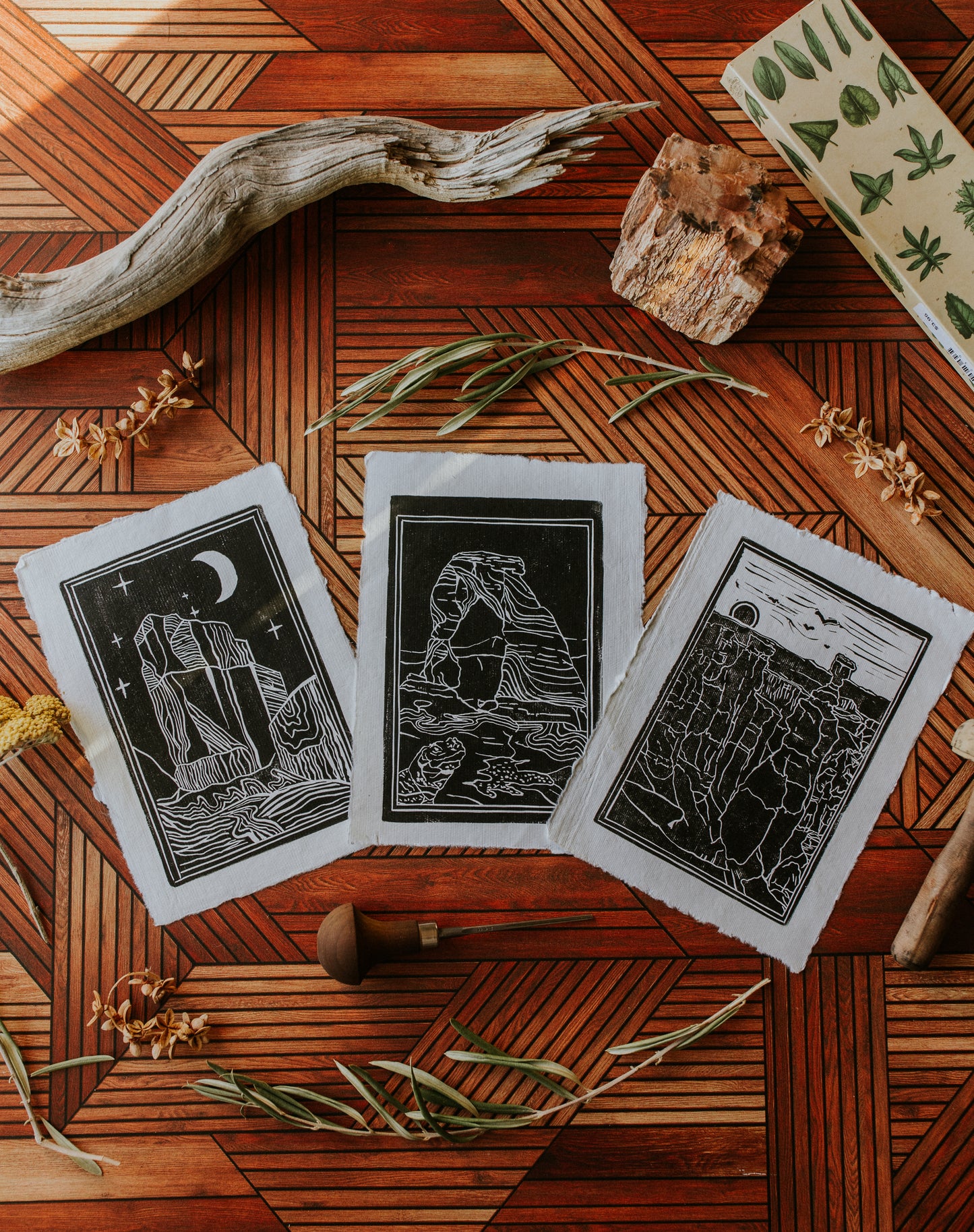 Set of 3 National Park Prints