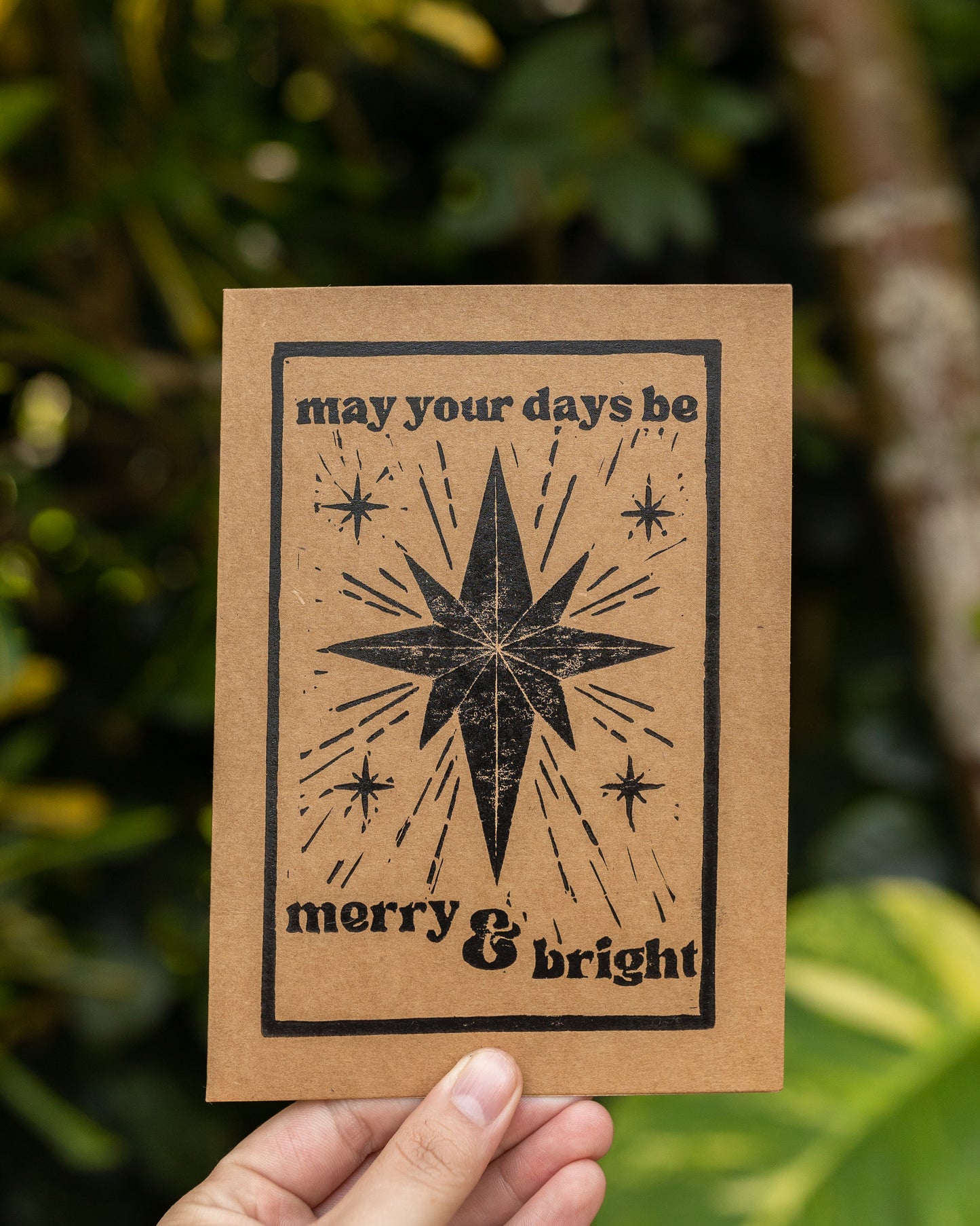 Merry & Bright Holiday Card